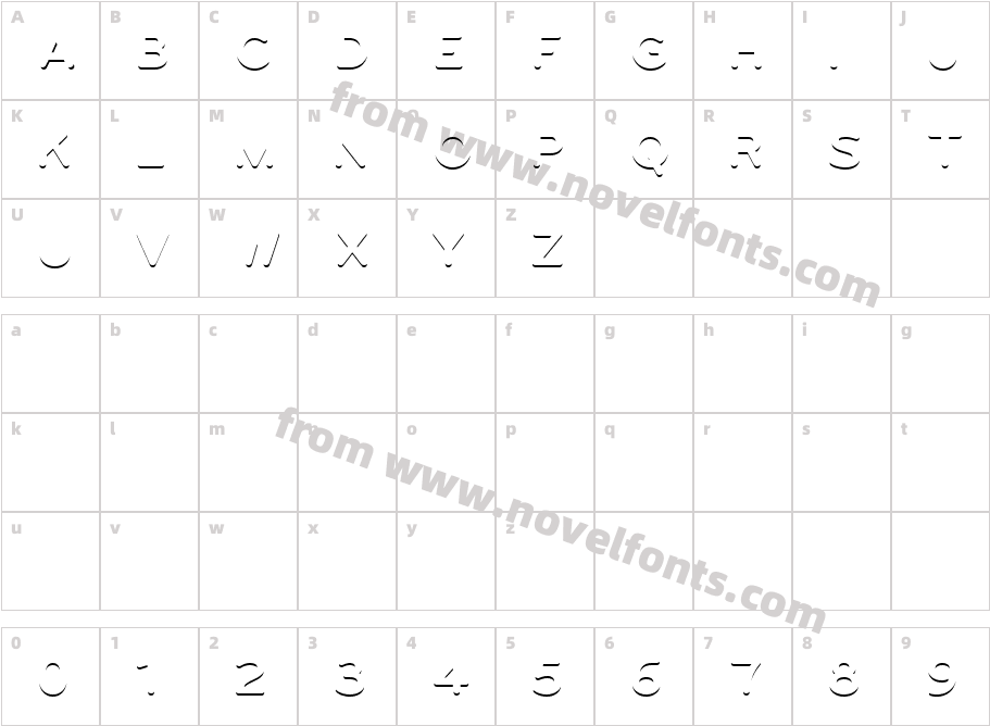 UGO 3D COLORCharacter Map