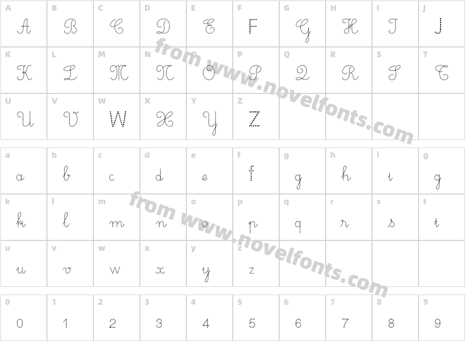 UNI Tap Viet 0Character Map