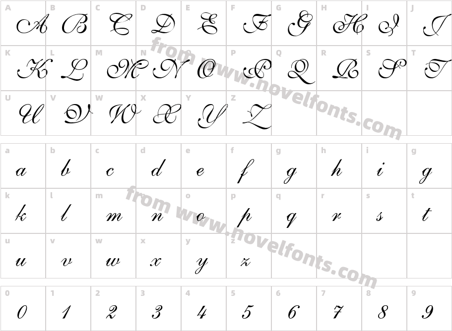 UVN Ke Chuyen2Character Map