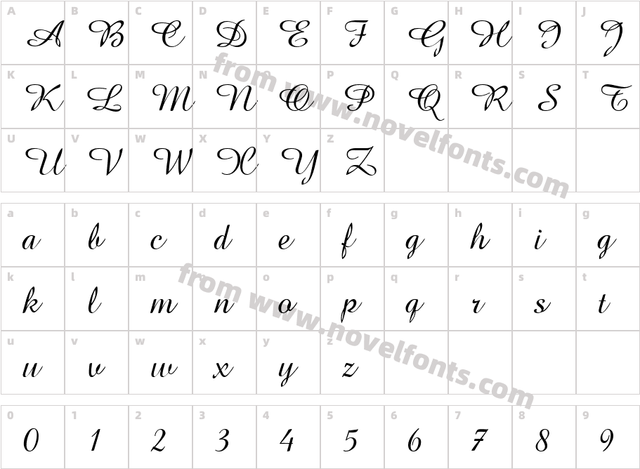 UVN Mua ThuCharacter Map