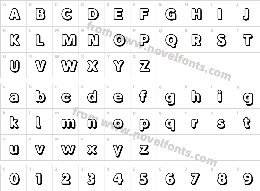 BubaDEMO-OutlineCharacter Map