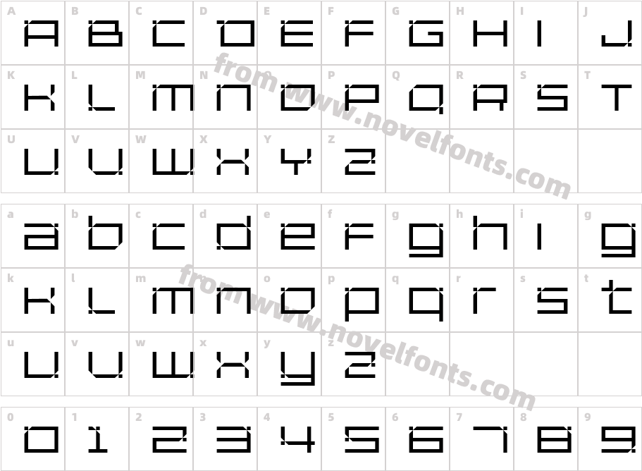 UnfinishedCharacter Map