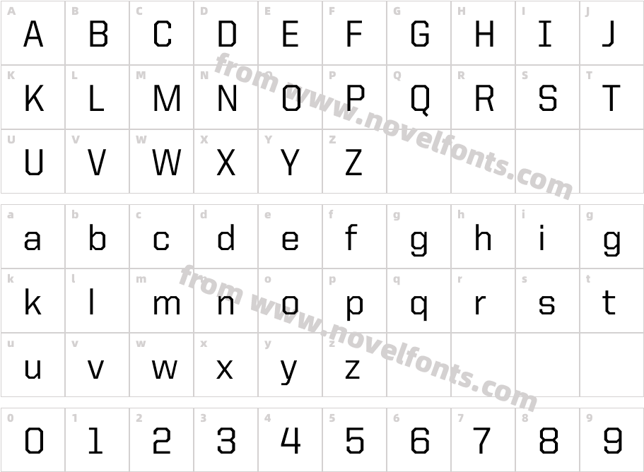 United Sans Reg MediumCharacter Map