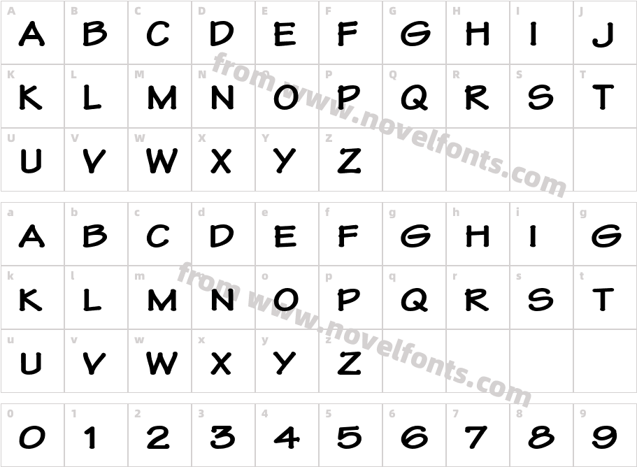 VNI ComicbookCharacter Map