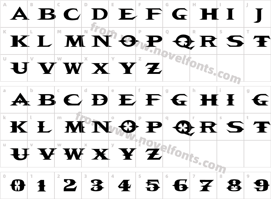 VTC Belials Blade RegularCharacter Map