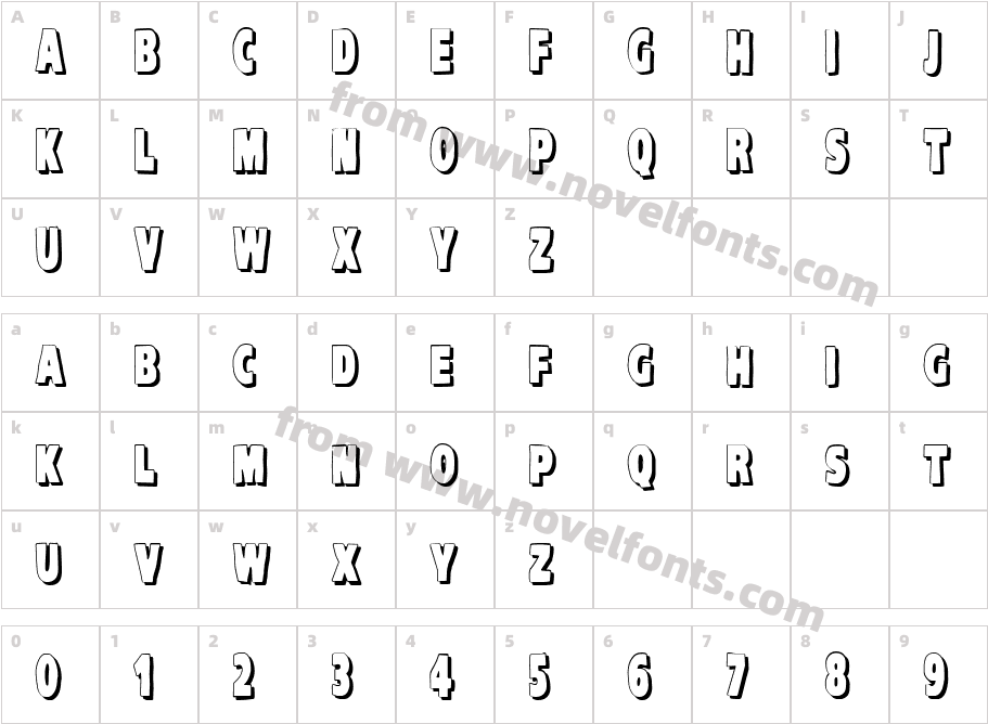 VTC Komika Head Liner Two ShadowCharacter Map