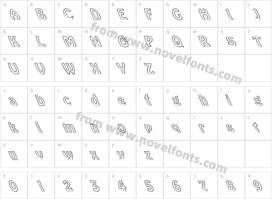 Vagabond Hollow Extreme LeftiCharacter Map