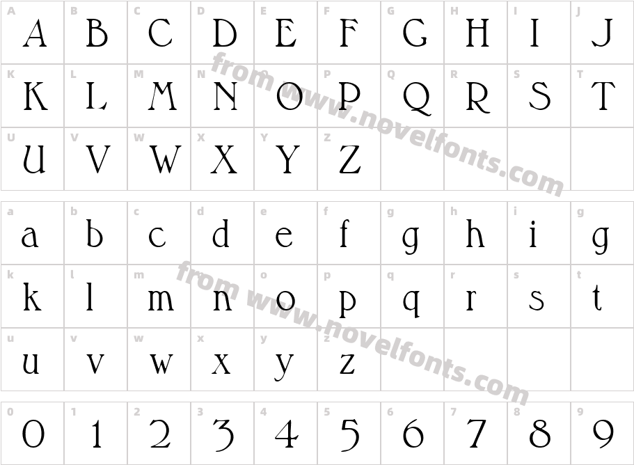 Valit LightSSKCharacter Map