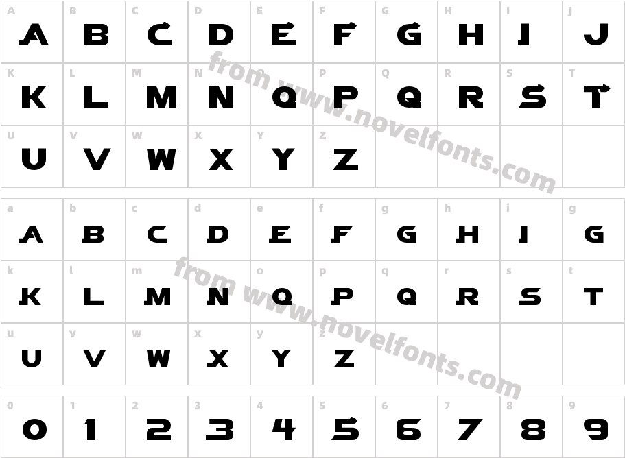 Vector SigmaCharacter Map