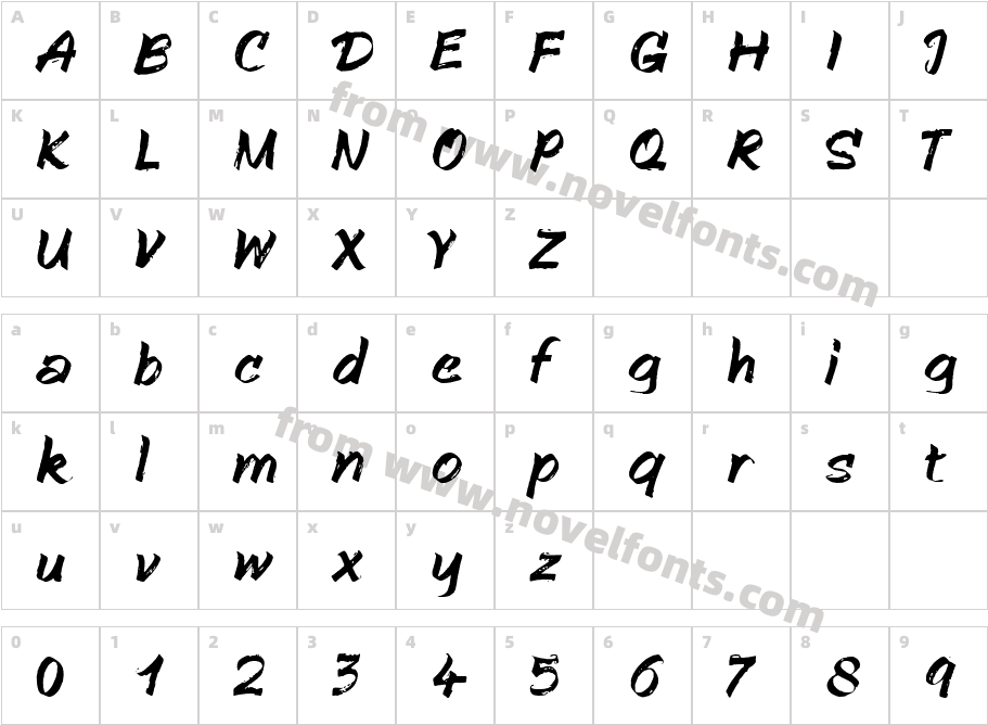 Veleno BeckerCharacter Map