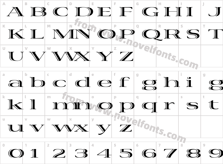 Vf Free07Character Map