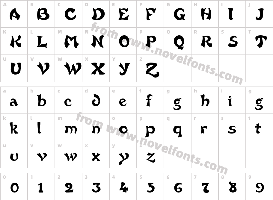 Vf Free30Character Map