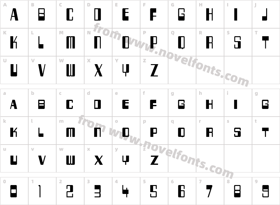 Vf Free35Character Map