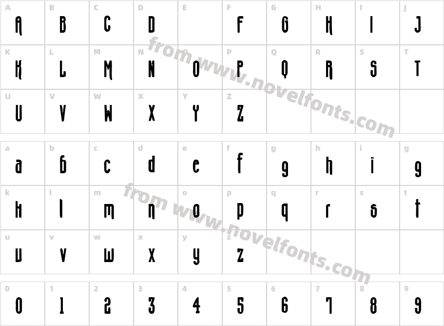 Vf Free37Character Map