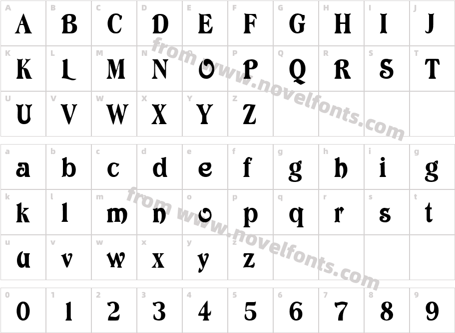 Vf Free42Character Map