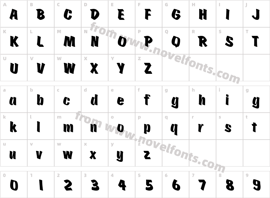 Vf Free44Character Map