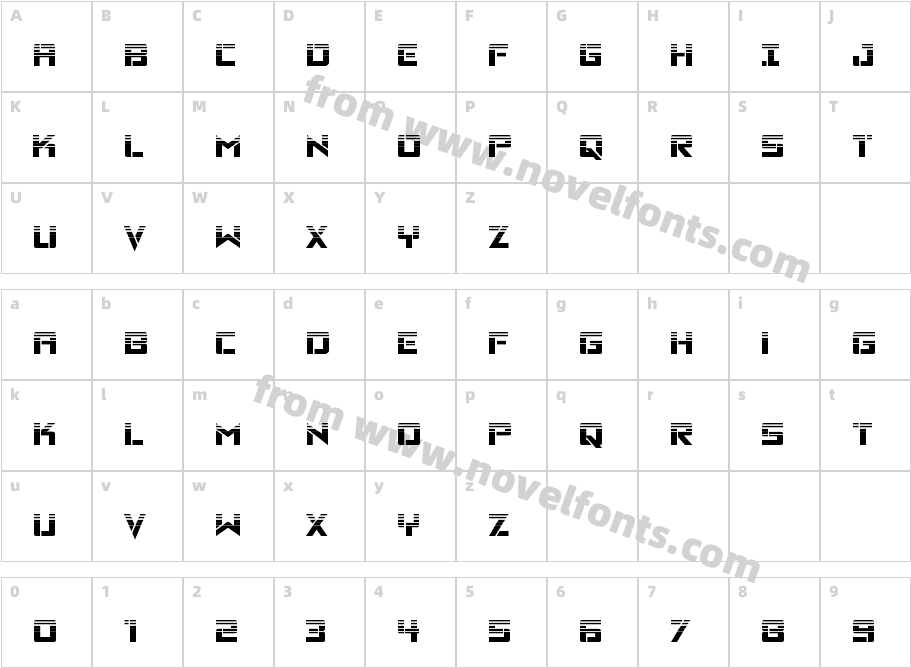 Viking Squad HalftoneCharacter Map