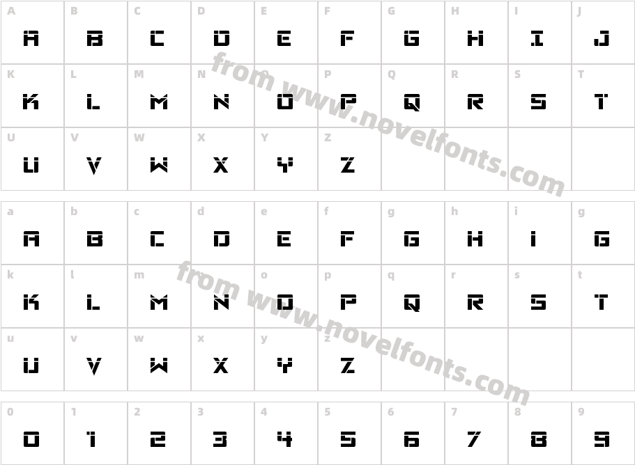 Viking Squad LaserCharacter Map