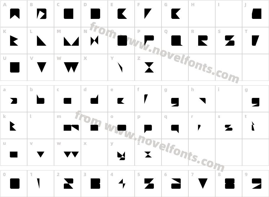 VinetaCharacter Map