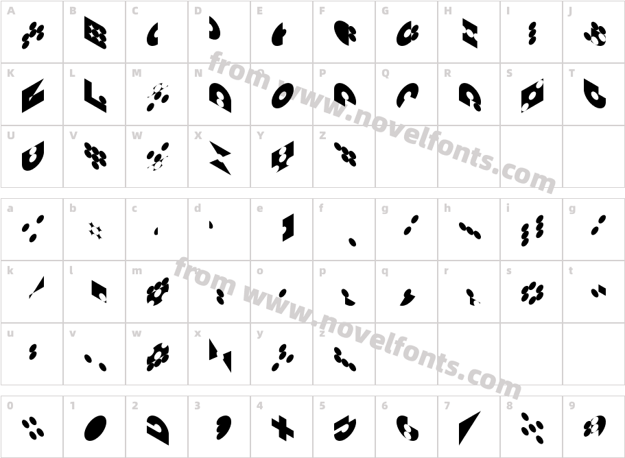 VirtualCharacter Map