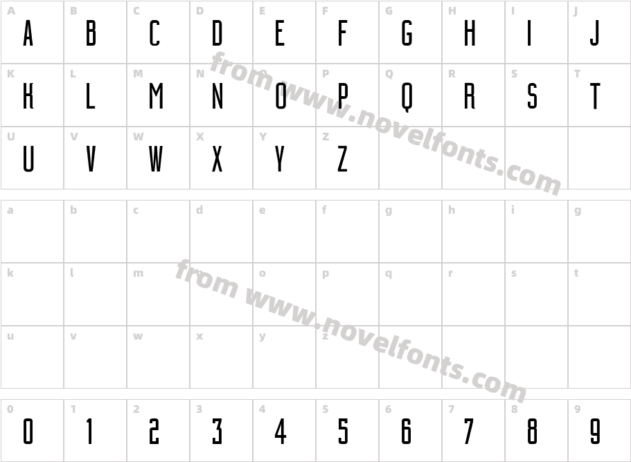 Building-CondensedMediumCharacter Map