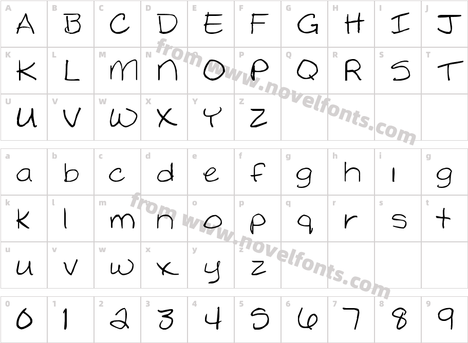 WADCharacter Map