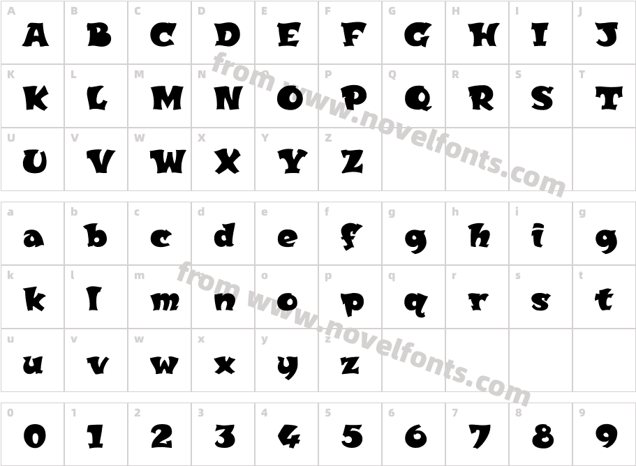 WILD2 Klash NormalCharacter Map