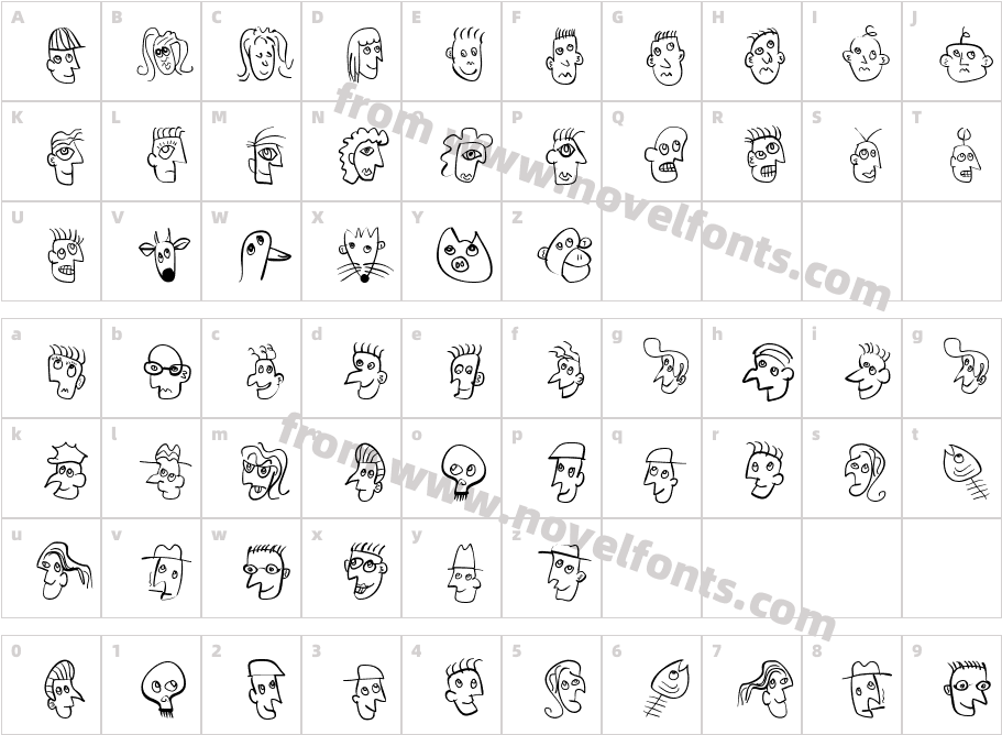 Wacoheads TwoCharacter Map