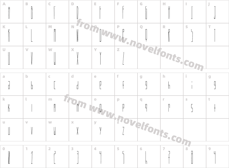 WadlowCharacter Map