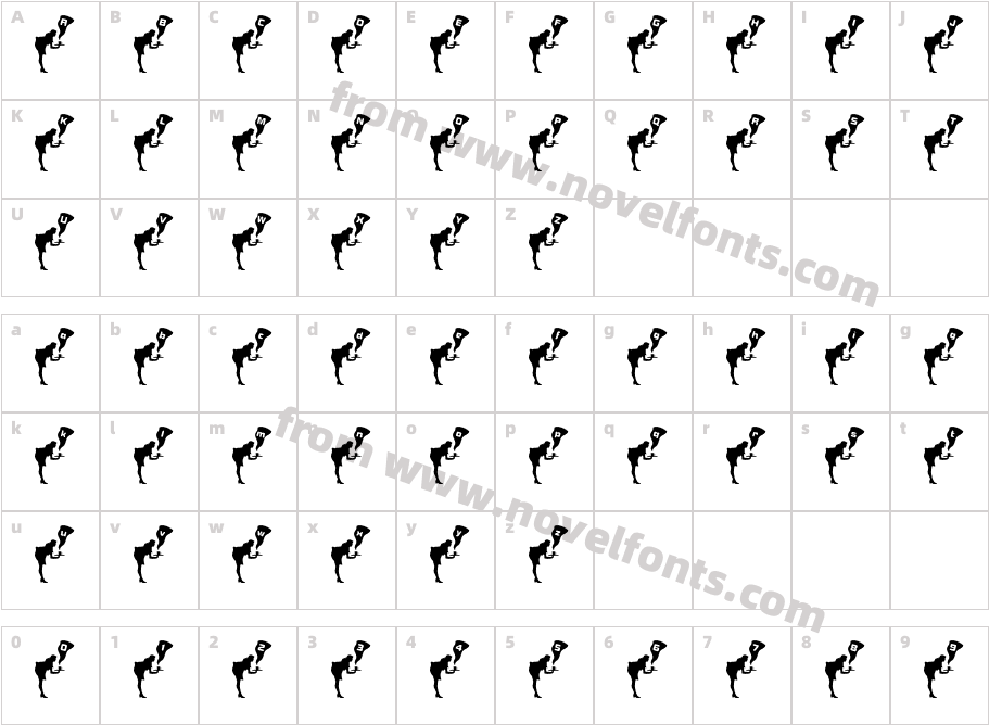 WaitressCharacter Map