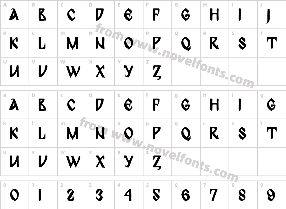 Bulgarian BridgeCharacter Map