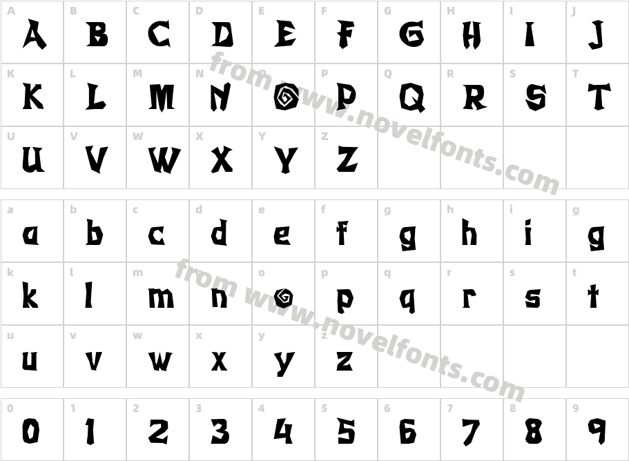 Whassis ICG CalmCharacter Map