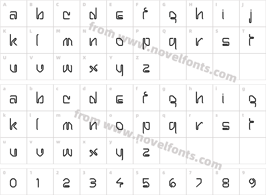 Wired PlainCharacter Map