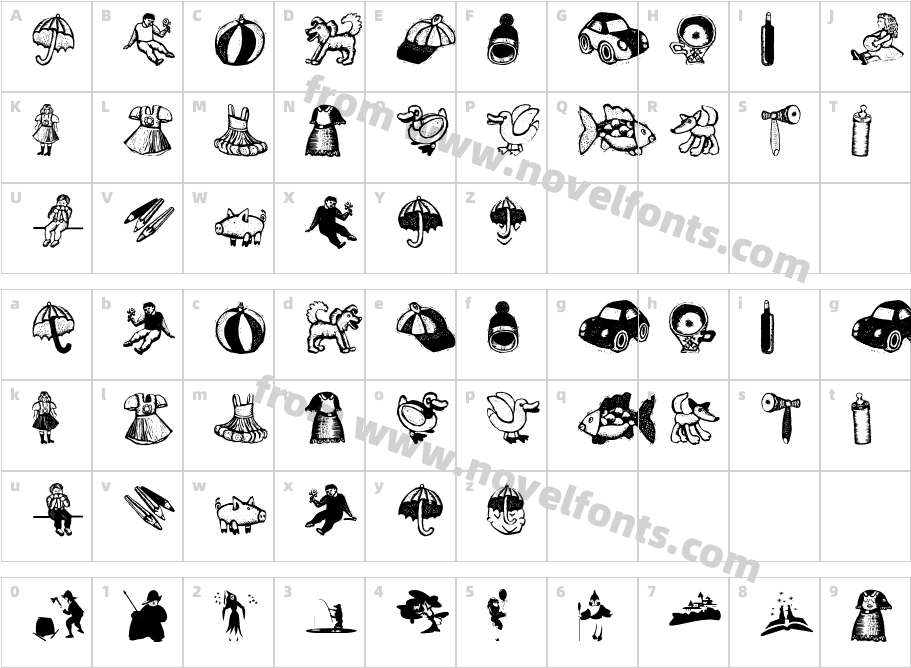 Woodcut SixCharacter Map