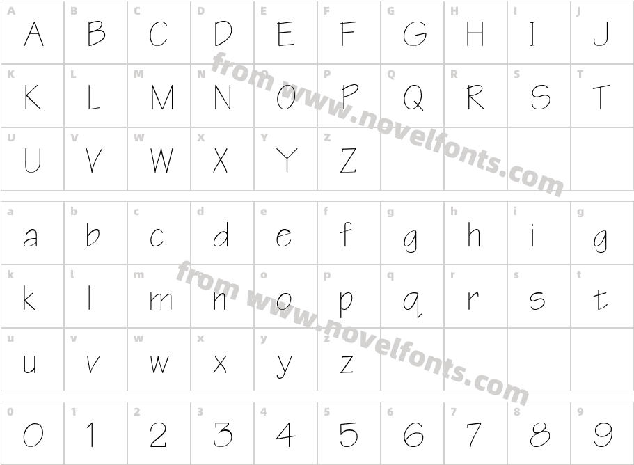 Write Plain RegularSWFTECharacter Map