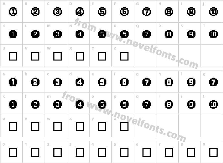 X Rough29 BeckerCharacter Map