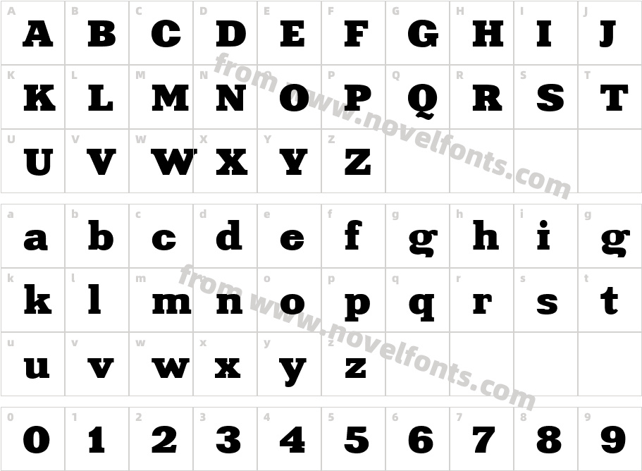 Xeniya ExtCharacter Map