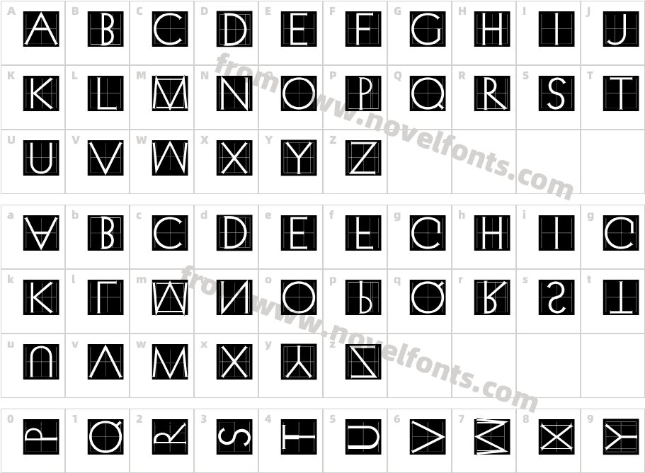 Xperimentypo TwoCharacter Map