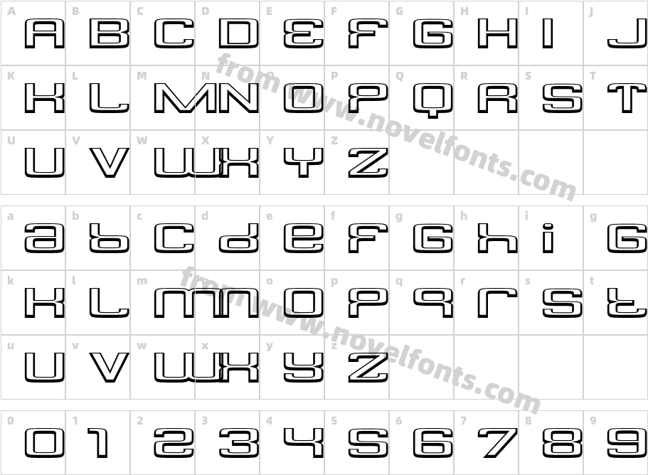 YadouCharacter Map