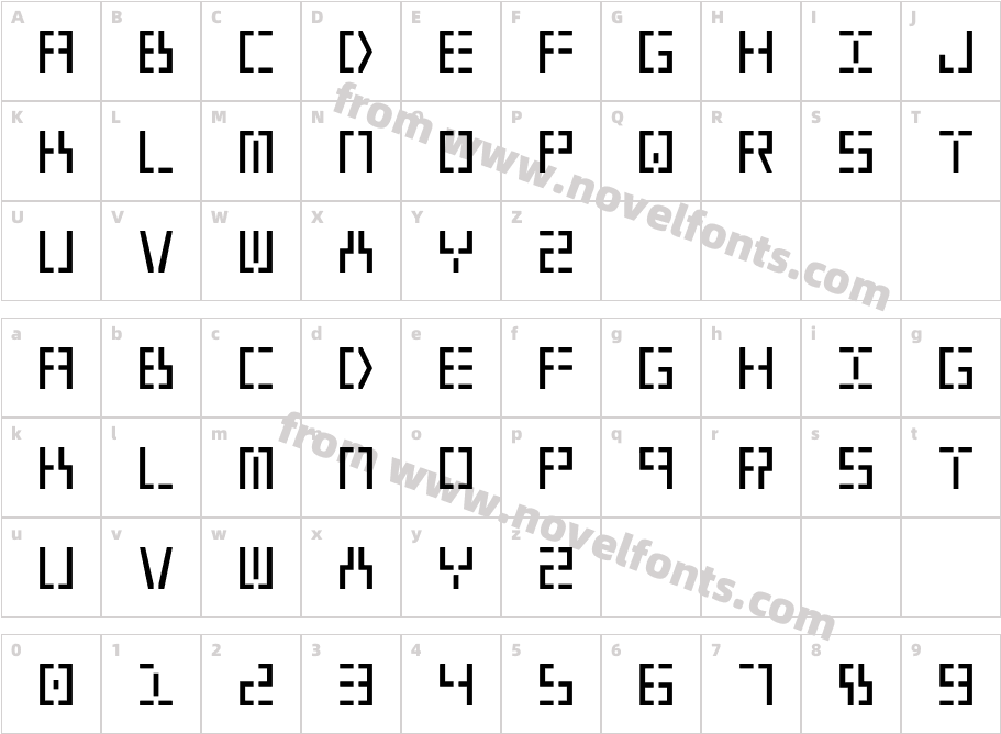 Year 2000Character Map