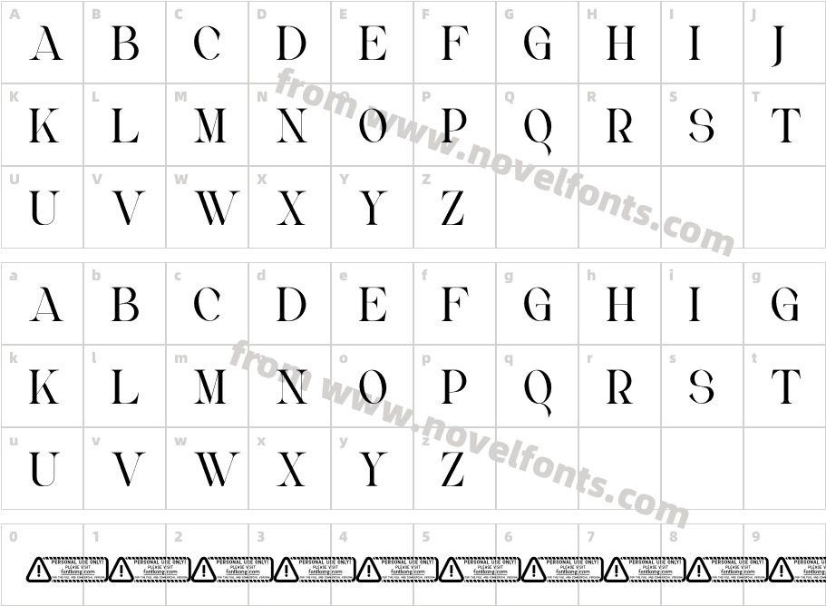 Zasqie PERSONAL USE ONLY!Character Map