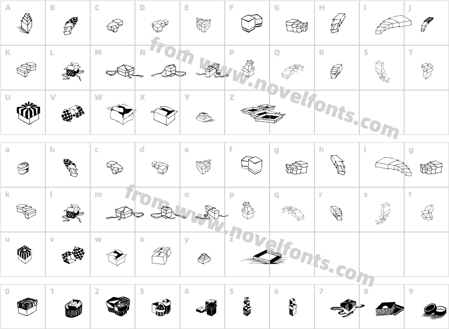 Zoeboxes NormalCharacter Map