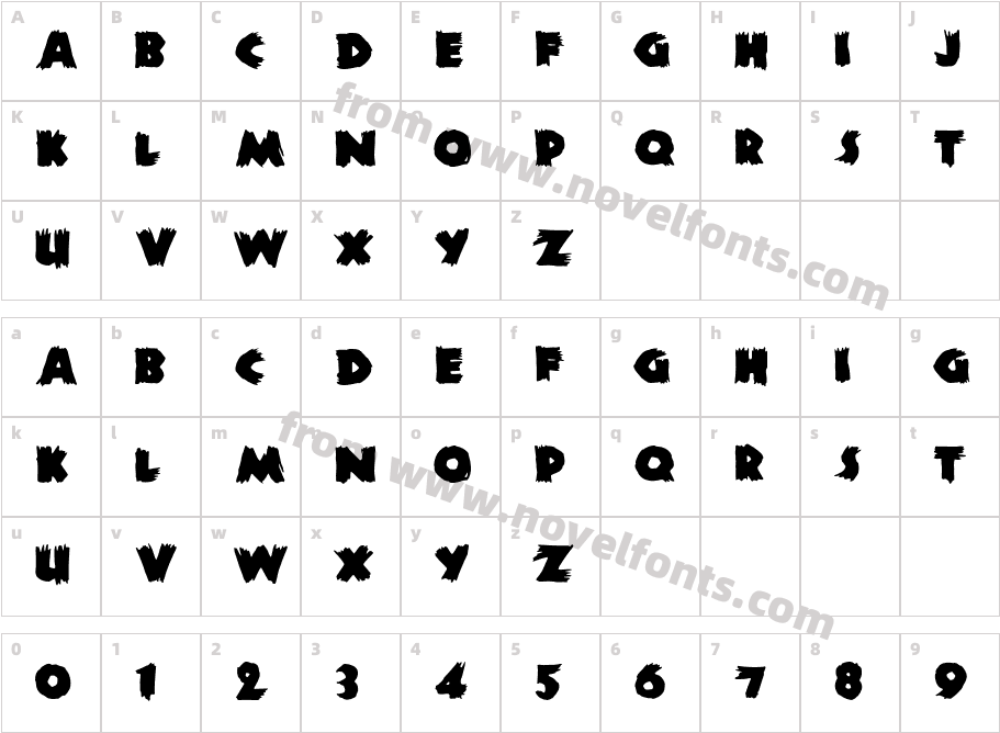 ZombieCharacter Map