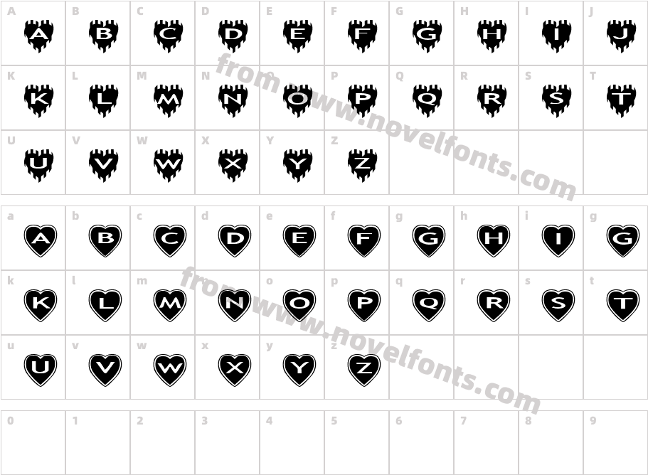 Zone23_ Two Kinds of Love IICharacter Map