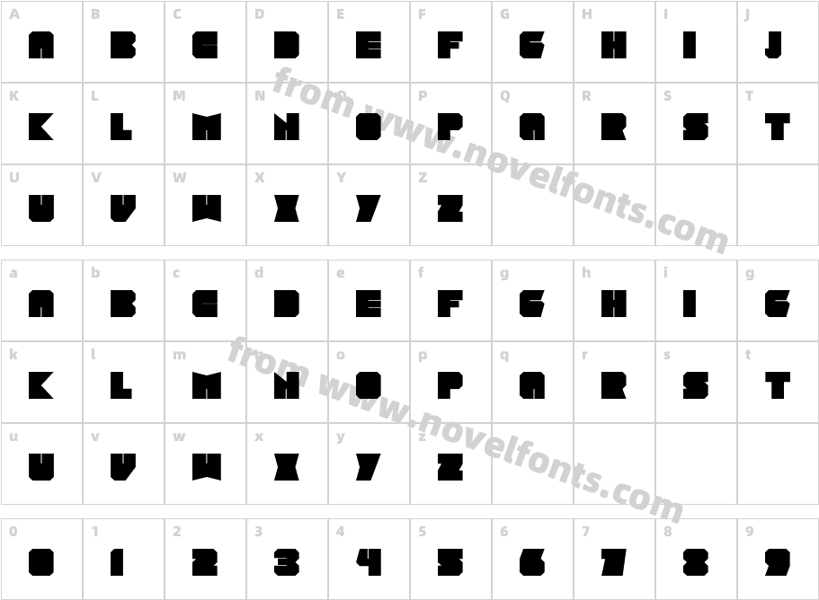 ZsirCharacter Map