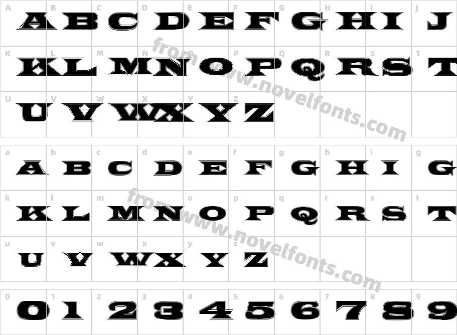 Zyklop InlineCharacter Map