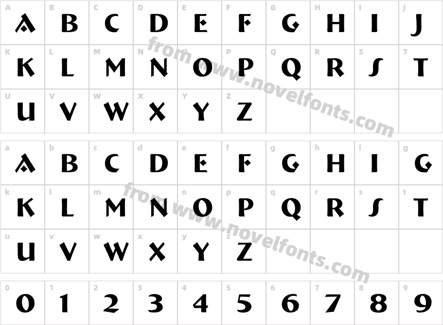 a_ BremenCharacter Map