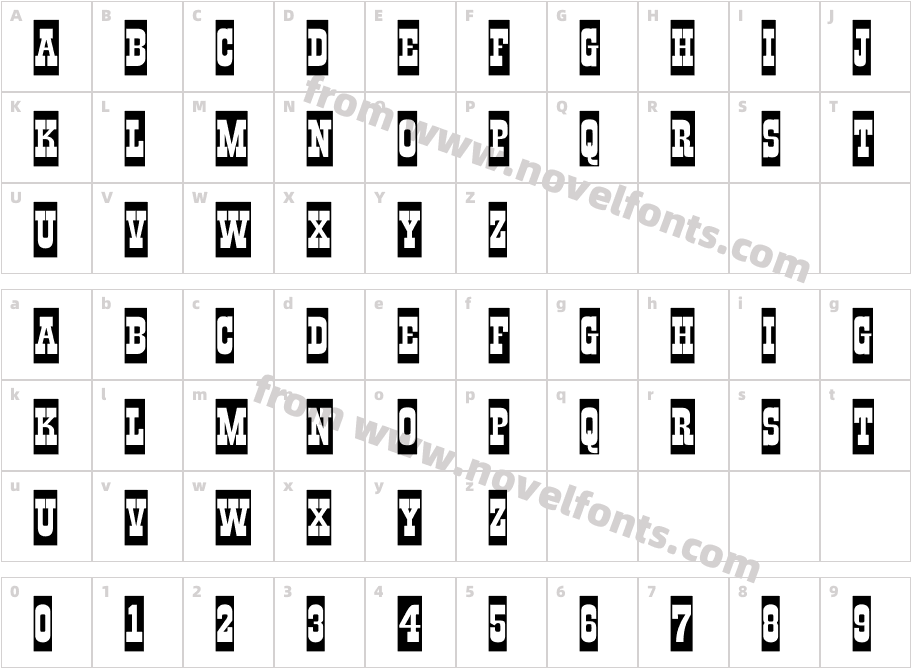 a_ Gildia Titul Cm BoldCharacter Map