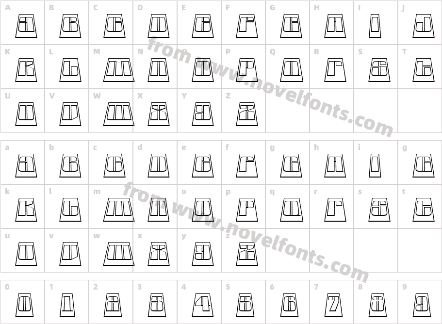 a_ Globus Cm Otl Ln BkCharacter Map