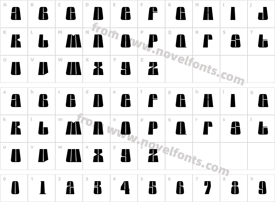 a_ Globus Ln BkCharacter Map